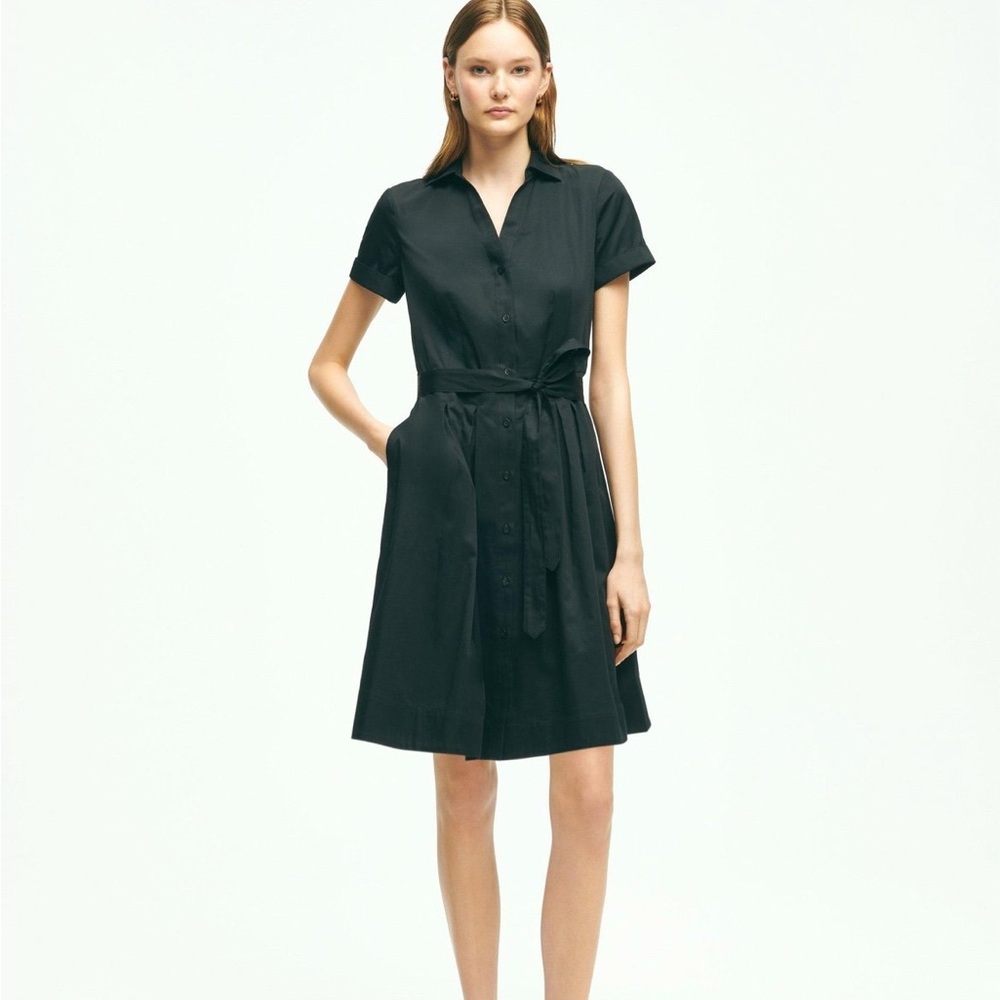 LN Brooks Brothers Classic Preppy 
forest green  corduroy shirt Dress